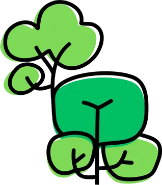 Illustration of trees