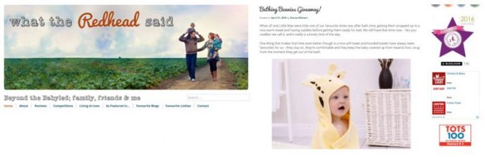 What the Redhead Said blog
