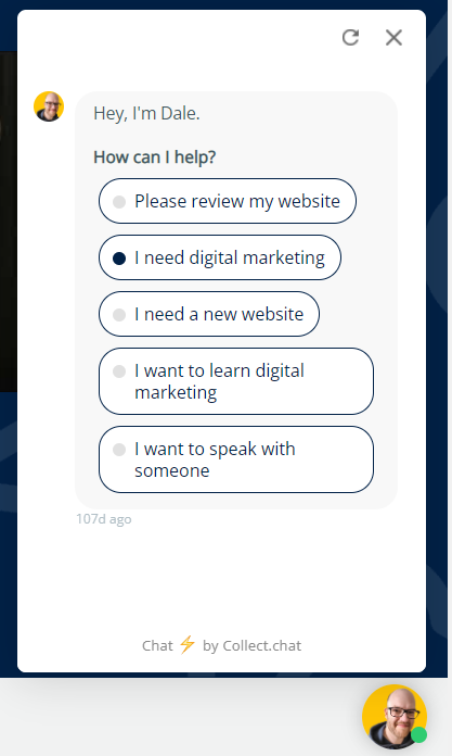 Screenshot of the Thinkplus chatbot