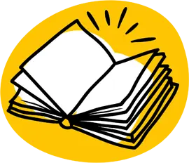 Drawing of a book.