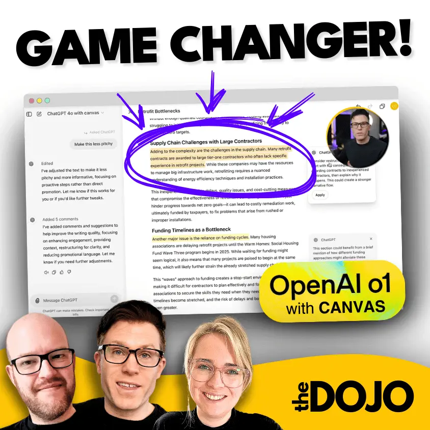 ChatGPT-4o with Canvas Will Change Content Writing Forever (Dojo #35)