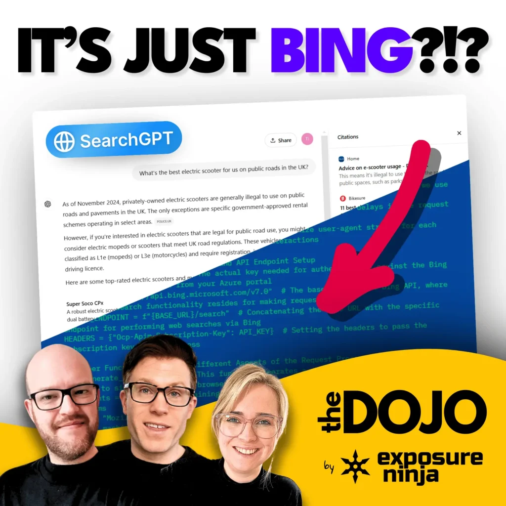 ChatGPT Search is using BING?! – Everything We Know So Far… (Dojo #39)